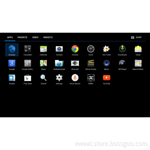 Android tv box dual-core 4k 3D Android media player Realtek 1195 Android 4.4 kitkat TV Box